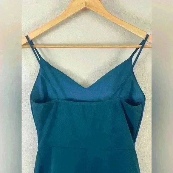 Lulus Forever Your Girl Bodycon Dress Teal Women's Medium - Picture 8 of 15